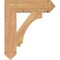 Ekena Millwork Imperial Arts & Crafts Smooth Bracket, Western Red Cedar, 5 1/2"W x 24"D x 28"H BKT06X24X28IMP03SWR - alternate 4